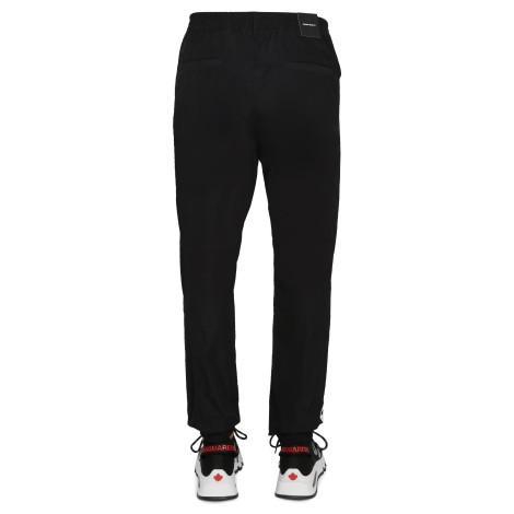 dsquared track pants with logo