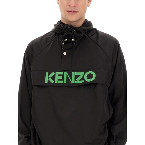 kenzo windbreaker with logo