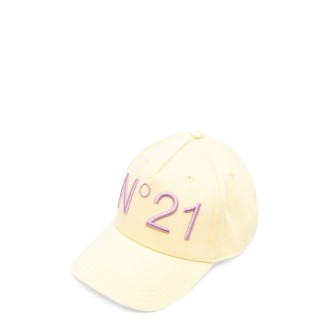 n°21 hat with logo visor