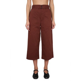 lemaire cropped pants