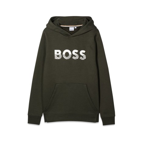 boss logo hoodie