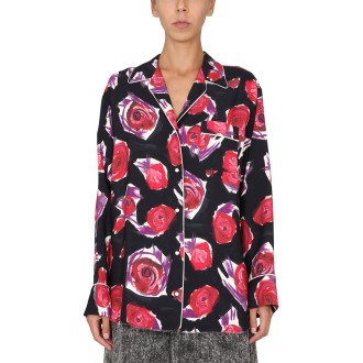marni floral print shirt
