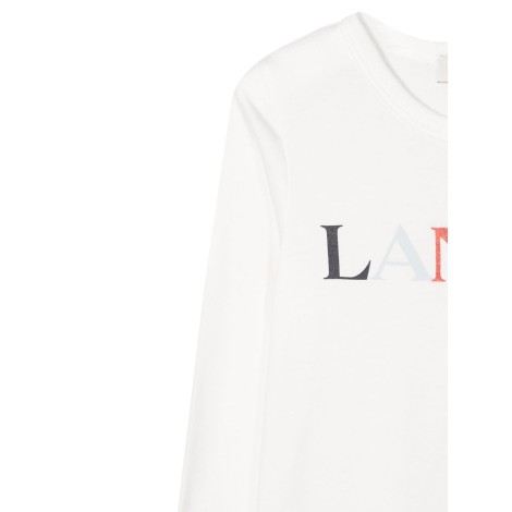 lanvin t-shirt con logo