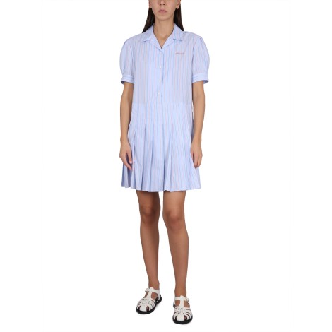 marni dress with logo embroidery