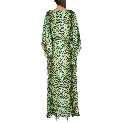 roberto cavalli animal print dress