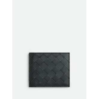 Bottega Veneta `Intrecciato Bi-Fold Wallet`