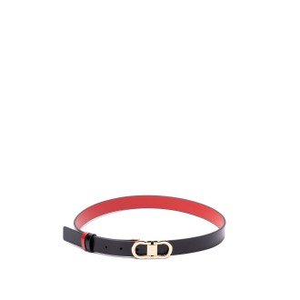 Ferragamo `Double Gancio` Adjustable And Reversible Belt