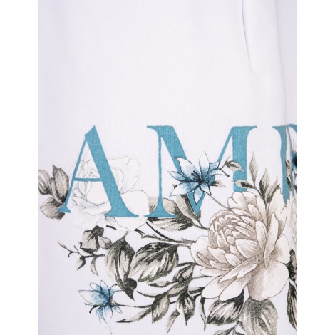 AMIRI Shorts Amiri Floral Logo Bianchi