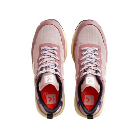 Sneakers DEKKAN di Veja da donna, color rosa. Modello con lacci, logo e suola vibram. 