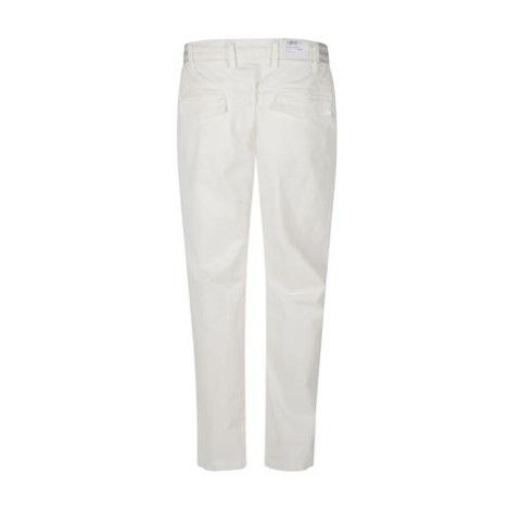  Pantalone di Eleventy, da uomo, colore bianco. Modello jogger con coulisse. 