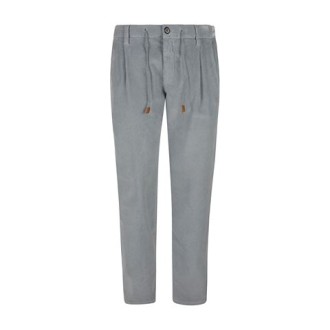 Pantalone di Eleventy, da uomo, colore grigio. Modello jogger con coulisse. 