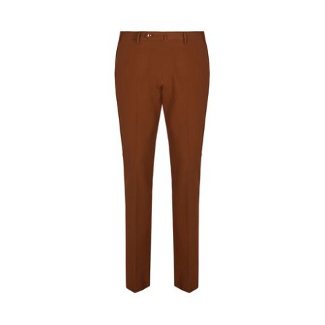 Pantalone di PT01, da uomo, colore cuoio. Modello a sigaretta con piega stirata e due tasche a filetto sul retro. Chiusura con zip e bottone non centrale. Vestibilità regolare. 