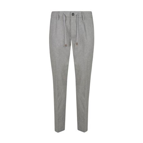 Pantalone di Eleventy, da uomo, colore grigio. Modello jogger con coulisse. 