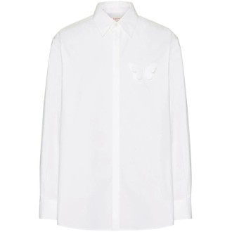 Valentino Garavani `Butterfly Embroideries` Shirt