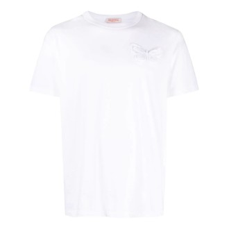 Valentino Garavani `Butterfly Embroideries` T-Shirt