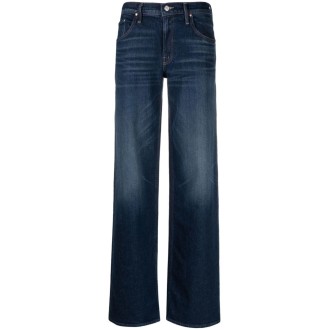 Mother `The Down Low Spinner Heel` Wide Leg Jeans