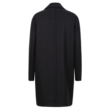 Harris Wharf London - Cappotto in Lana Black