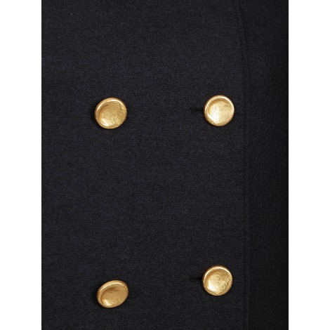 Harris Wharf London - Cappotto in Lana Black