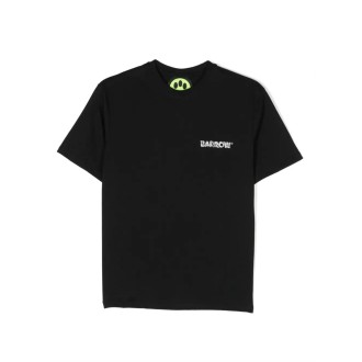 BARROW KIDS T-Shirt Nera Con Logo e Grafica