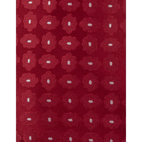 KITON Cravatta Rossa Con Pattern Floreale