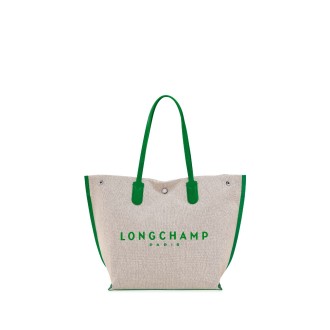 Longchamp `Essential Toile` Large Tote Bag