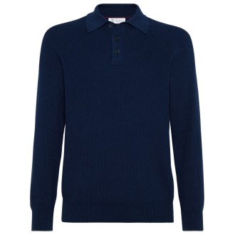 Brunello Cucinelli Polo-Style Sweater