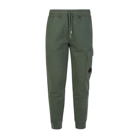 Pantalone di C.P. Company, da uomo, colore verde. Modello cargo e coulisse alla vita. 