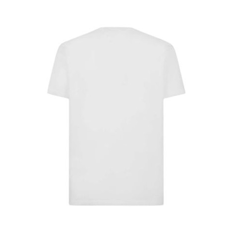 T-shirt in jersey di cotone con stampa lettering davanti , girocollo in costina , vestibilità regular .   