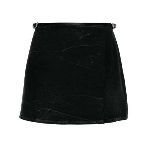 Givenchy `Voyou` Mini Denim Skirt