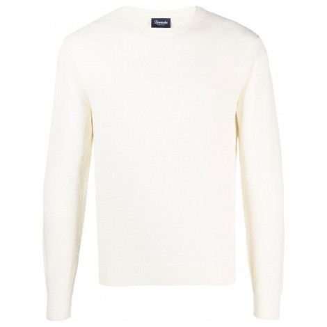 Drumohr Long Sleeve Crew-Neck Sweater
