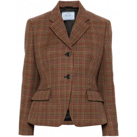 Prada Galles Printed Blazer