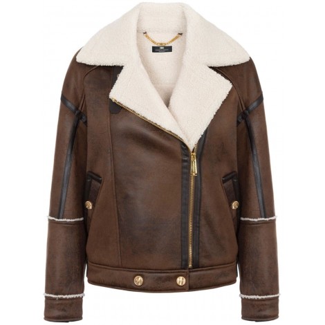 Elisabetta Franchi Leather Jacket