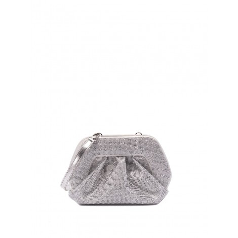 Themoirè `Gea Strass` Clutch Bag