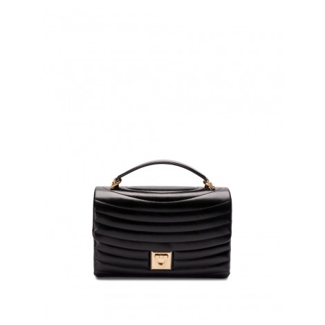 Ferragamo `Mat Flap` Medium Shoulder Bag