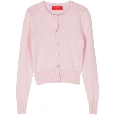 Wild Cashmere Crew-Neck Cardigan
