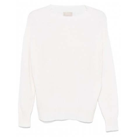 Drumohr Long Sleeve Boat-Neck Sweater
