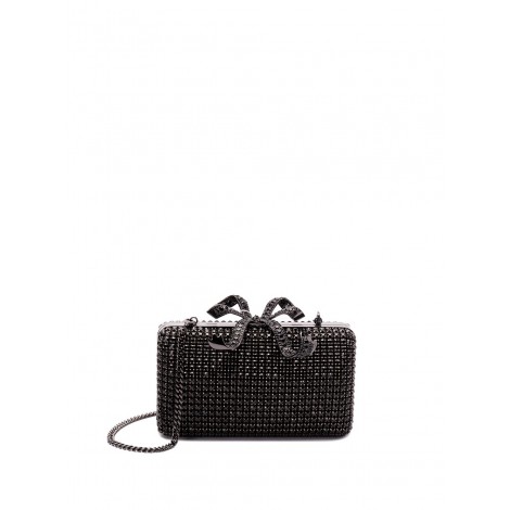Self-Portrait `Crystal Box` Clutch Bag