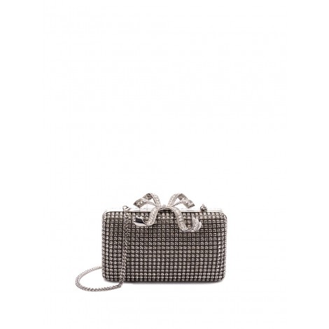 Self-Portrait `Crystal Box` Clutch Bag