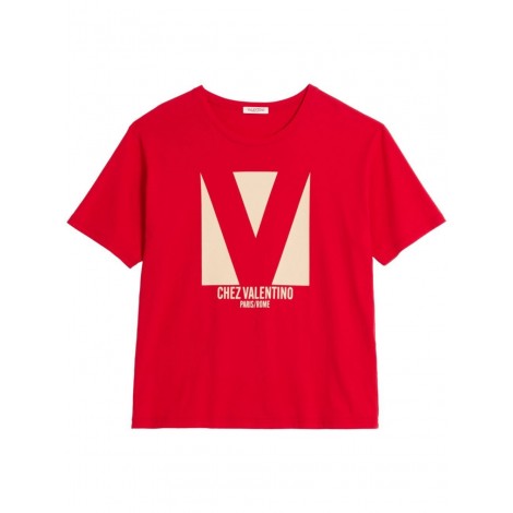 Valentino Garavani `Chez Valentino` T-Shirt