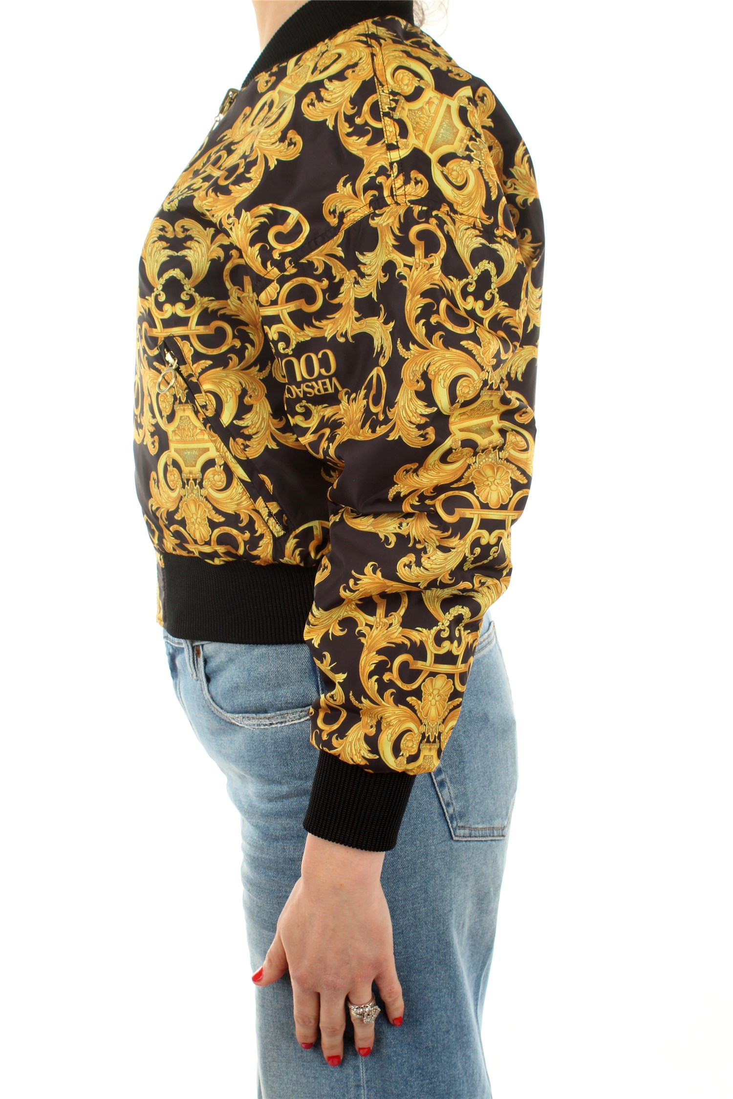 versace bomber jacket womens