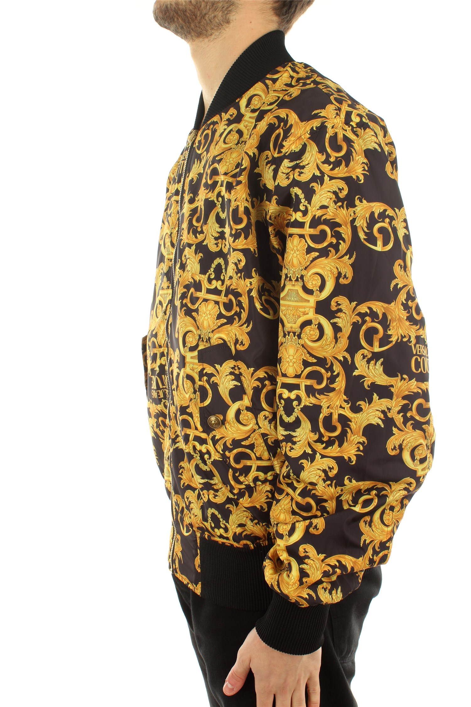 versace jeans bomber jacket