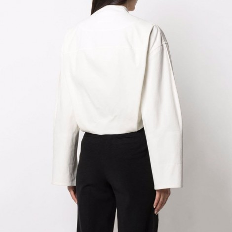 jil sander white jacket