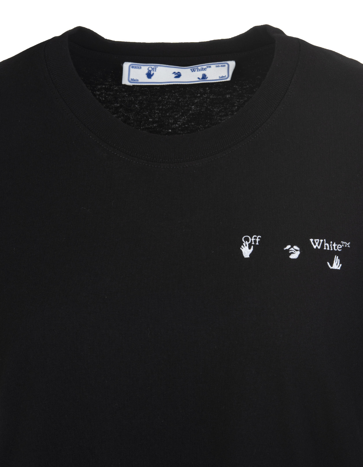 off white liquid tee