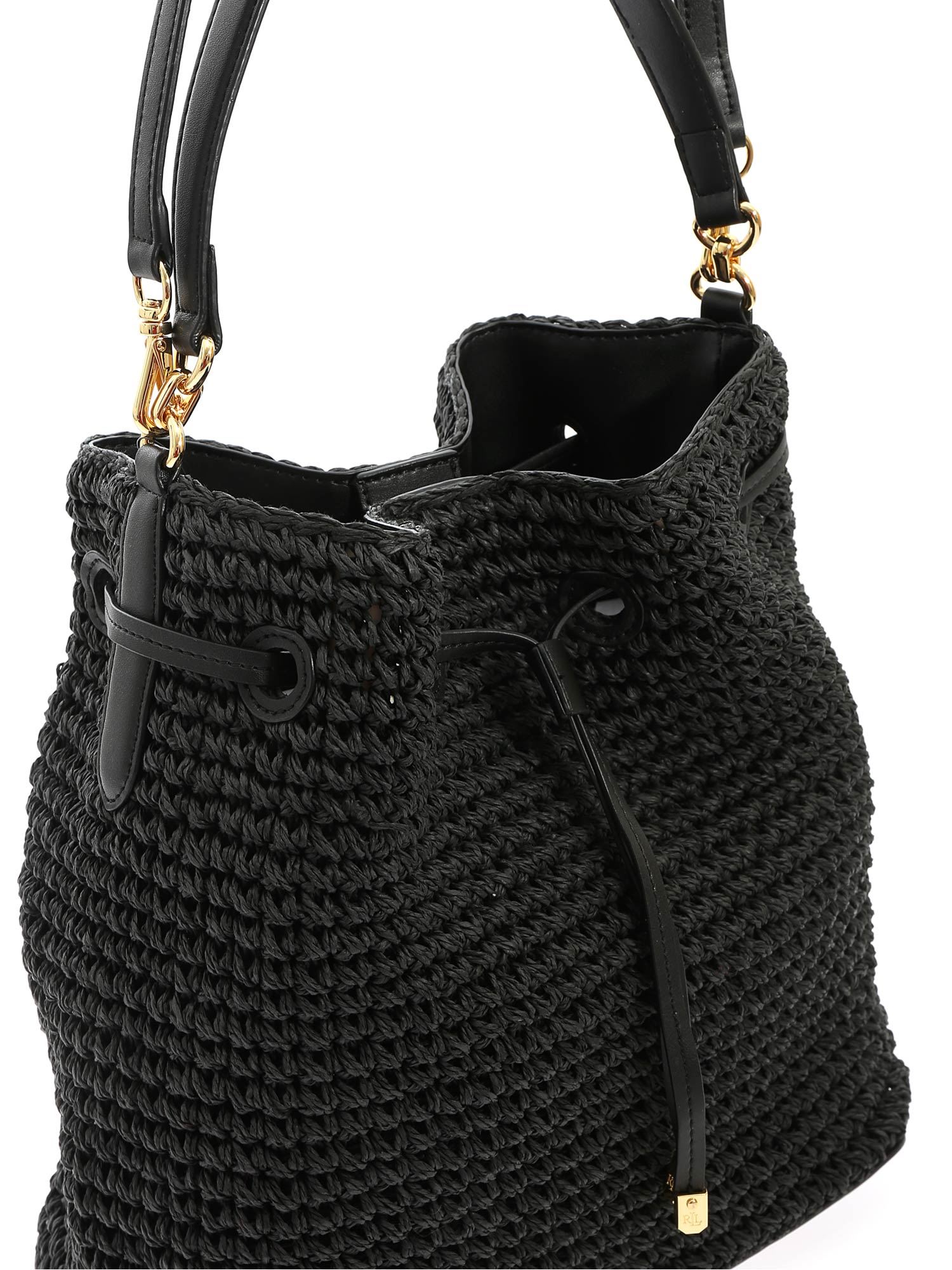 borsa nera ralph lauren