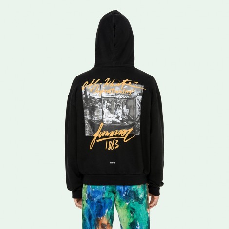 white summer hoodie