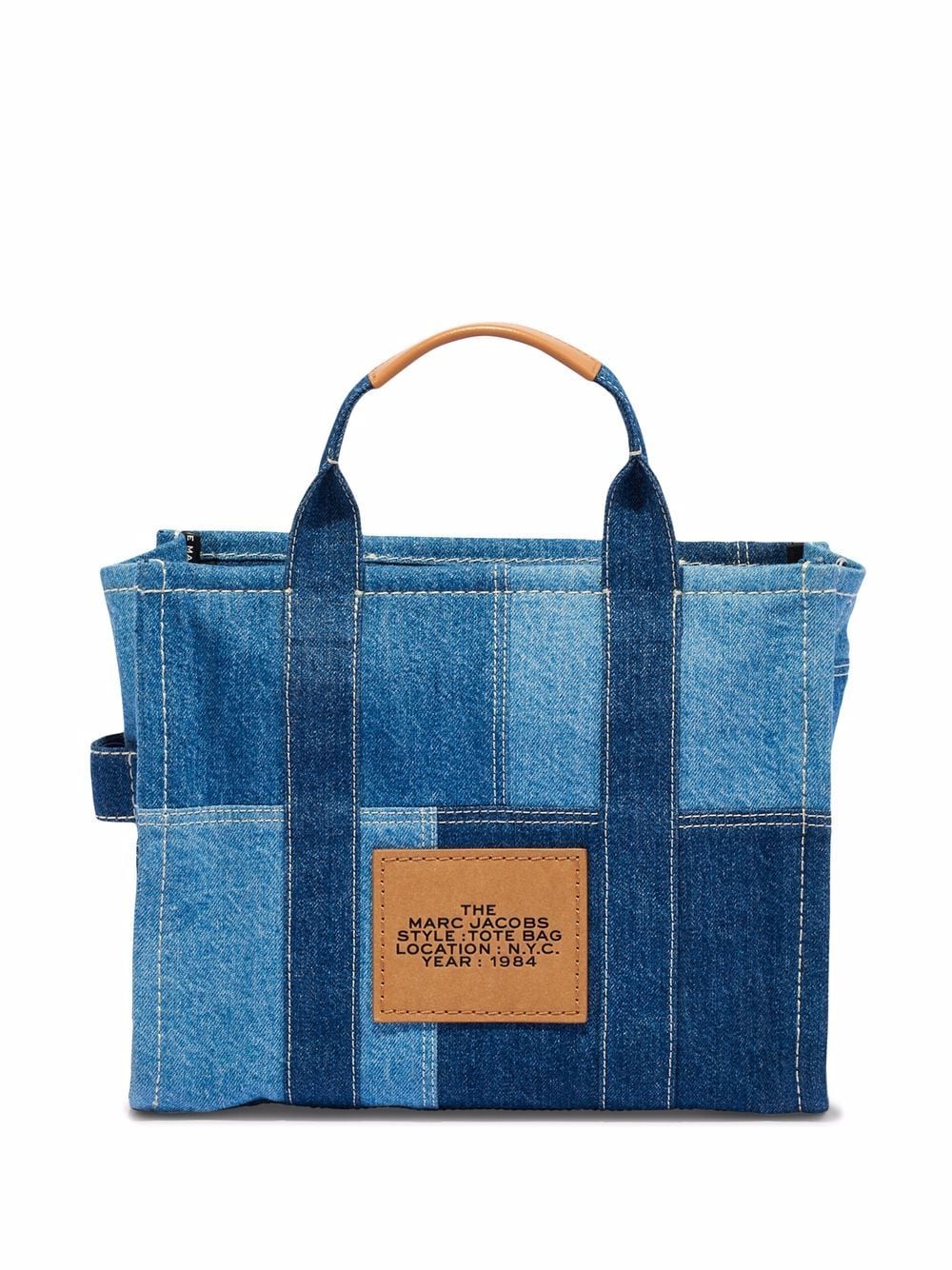 marc jacobs the tote bag denim
