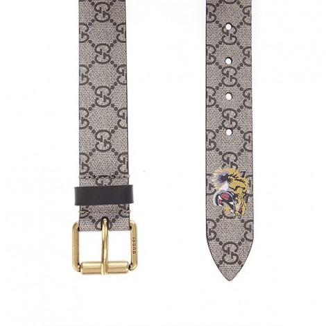 gucci tiger print belt