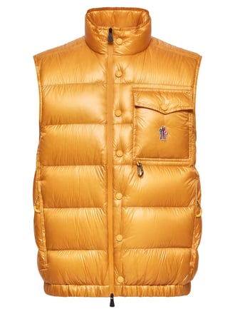 moncler grenoble padded jacket with logo