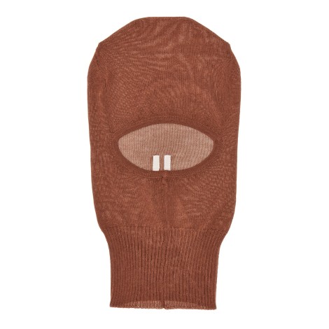 Rick Owens knitted balaclava for winter