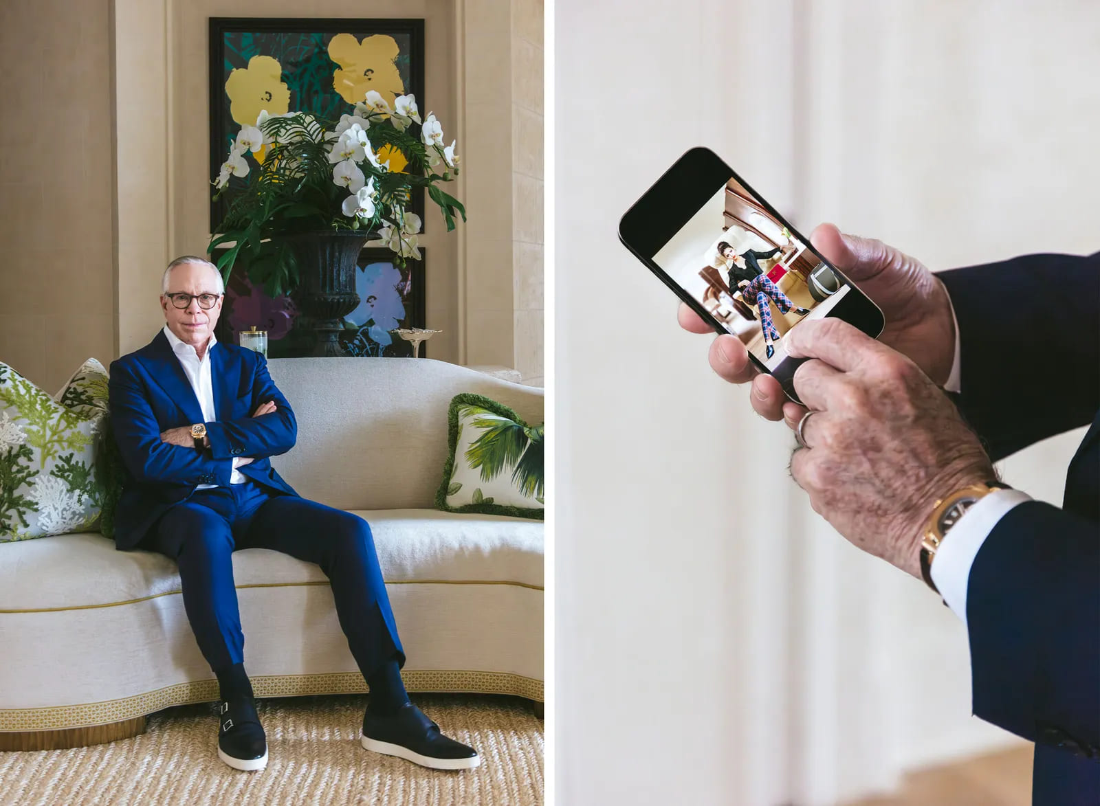 Virtual fashion scene in Tommy Hilfiger's FashionVerse game